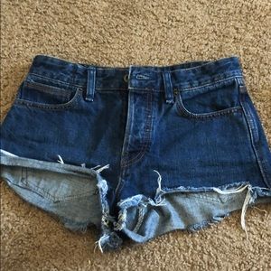 Free People Denim Shorts